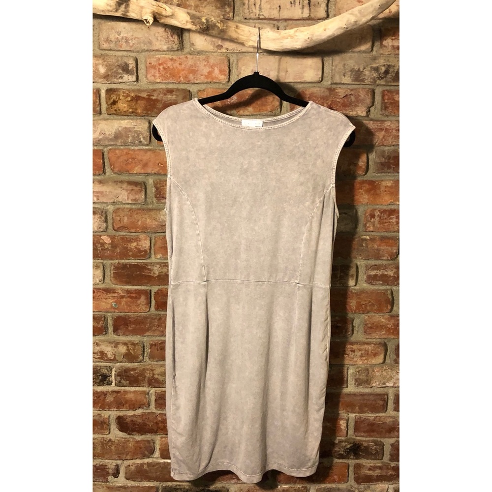 Faux-suede Dress